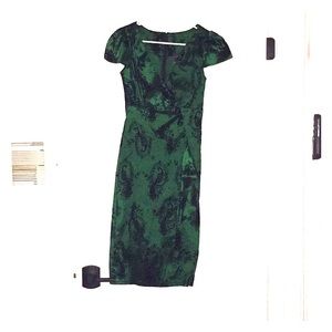 Voodoo Vixen brand Peacock green dress